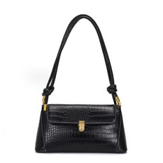 큐랑 클래식 악어무늬 여성 투웨이백