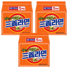 Samyang 三養 元祖拉麵，口感Q滑，可搭配多種料理調配, 15包