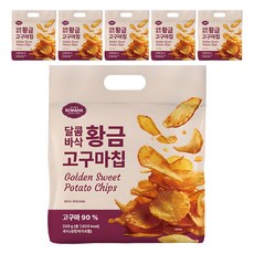 로마나 황금 고구마칩, 320g, 6개