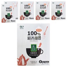 歐可茶葉 真奶茶 伯爵奶茶 8包, 100%紐西蘭奶粉, 無奶精, 26g, 6盒