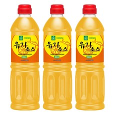 伊恩柚子醬汁, 900ml, 3個