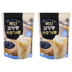 일일곡식 국산 검정콩 미숫가루, 1kg, 2개