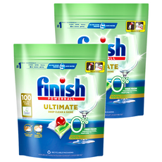finish 零添加洗碗凝珠 洗碗機專用 100顆, 1.27kg, 2袋