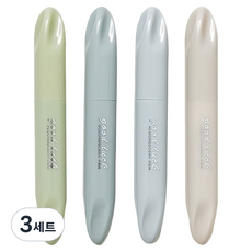 모던앳 그라데이션 모란디 형광펜 4종 세트, 그린, 3세트