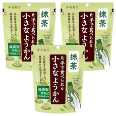 Imuraya 單手抹茶羊羹 7入, 98g, 3個