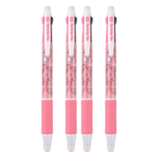三麗鷗 My Melody 美樂蒂可擦拭3色原子筆 0.7mm, 粉紅色, 4個