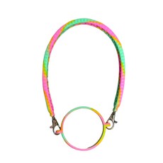 Dynamic Road 隨行杯矽膠提繩杯蓋, 彩虹, 1個