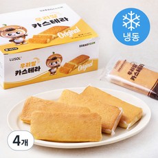 루솔 브레드팜 우리쌀 카스테라 오리지널 6입 (냉동), 180g, 4개