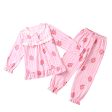 Angel Eye 兒童粉紅水果睡衣