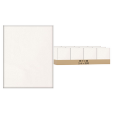 葉子小舖 簡約便利貼 小號(5 x 7.5cm), 20本, 透明, 50張