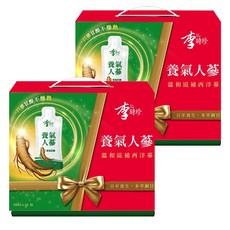 李時珍 養氣人蔘精華飲 2盒, 溫和滋補, 隨身攜帶, 35ml, 18入