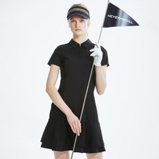 NEVERMINDALL 女式 Rosie 喇叭領領連衣裙