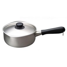 柳宗理 三層鋼單手鍋 附蓋 #041658 2L, 18cm, 霧面, 1組, 341mm