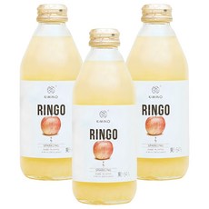 Kimino 青森蘋果氣泡果汁飲, 250ml, 3個