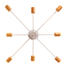 Honey Comb 北歐工業風半吸頂八燈 KC2371-110 簡約時尚, 1入