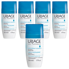 URIAGE 優麗雅 柔舒體香露, 50ml, 5個