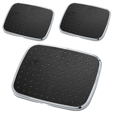 어반테라스 프리미엄 해바라기 샤워기헤드, 3개, 블랙