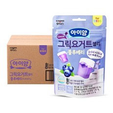 일동후디스 아이얌 그릭요거트젤리, 블루베리, 50g, 16개
