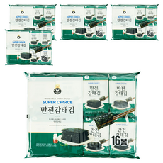 만전김 슈퍼초이스 감태김 16p, 64g, 5개