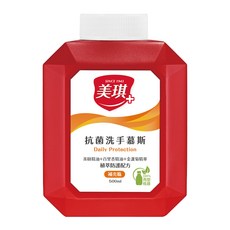 美琪 抗菌洗手慕斯 補充瓶, 500ml, 1瓶