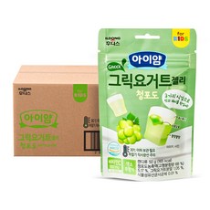 일동후디스 아이얌 그릭요거트젤리, 청포도맛, 50g, 16개