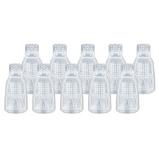 指甲浸泡夾, 10個, 半透明