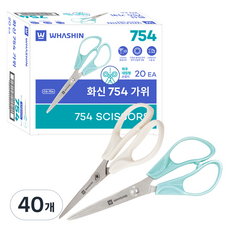 화신 754 중형 가위, 랜덤발송, 40개