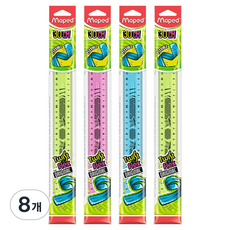 마패드 구부러지는 자 트위스트 플렉스 30cm, 랜덤발송, 8개