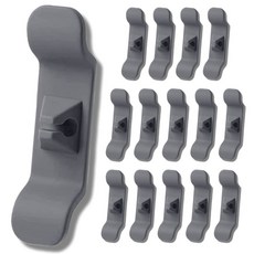 Blue Lake 電線 電纜 線材 電線整理固定夾 B型, 15個, 灰色