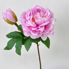 微笑人造花, 紫色, 2個