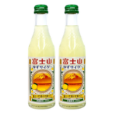 木村飲料 富士山柚子風味汽水, 240ml, 2瓶