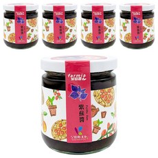 公館鄉農會 紫蘇醬, 225g, 5罐