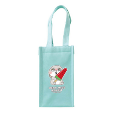 CCHING 青青文具 好想兔保冷飲料提袋, 西瓜冰棒, 1個