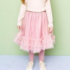 andiapple 女童款純淨公主紗裙內搭褲