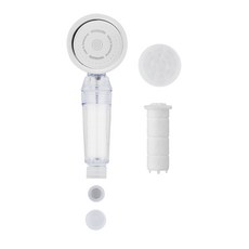 홈마블 여행용 3중필터 샤워기 + 바디필터 세트, 1세트, 혼합색상