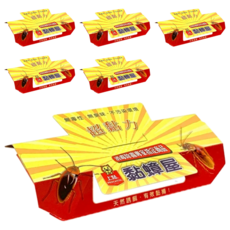 PROCATCH 上黏 黏蟑屋 Set 20片 無毒性 無臭味 不污環境 天然誘餌 有效黏捕, 6組