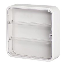 KOLKO 壁掛公仔展示盒 ABS+PP材質, 1個, 30*30*8cm