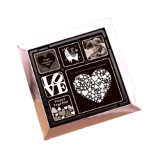 More Than Chocolate 情人節9格巧克力組, 72g, 1入