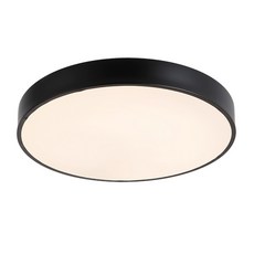 Honey Comb 北歐簡約LED52W四段調光臥室吸頂燈 50 x 5cm 簡約時尚 節能護眼, 1入, 黑