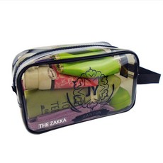 THE ZAKKA JY彩色透明拉鍊浴袋D型, 1個