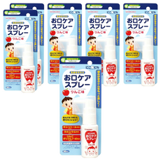 WAKODO 和光堂 嬰兒漱口噴劑 蘋果味 30mL, 6瓶