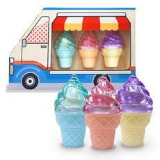 韓國 briel 冰淇淋車幼兒護唇膏 5g 3件組, 1個