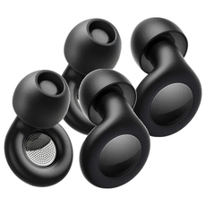 SUNORO 濾波器超強隔音降噪耳塞 Y25 黑色, 2個, 2個裝