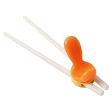 Combi 康貝 幼兒學習筷, 適合2歲以上兒童, 橘色, 1雙