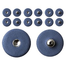동대문단추왕 싸개 스냅 똑딱이 단추 13mm, 블루, 7개