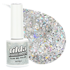 tilda 폴리쉬 컬러젤 매니큐어, T092 리얼실버, 1개, 10ml T092 리얼실버, 1개, 10ml