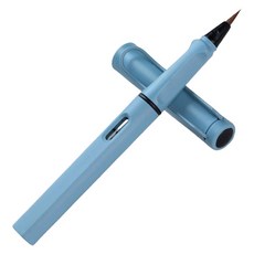 初學者攜帶式書法毛筆, 1個, 啞光藍