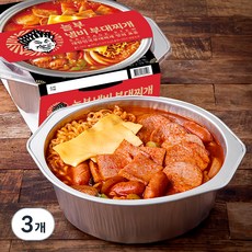 MYCHEF 놀부 냄비 부대찌개 밀키트 1~2인분, 391g, 3개