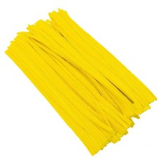 마다꾸미 컬러모직 공예철사, 10 옐로우, 200개