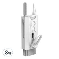 애니원픽 8in1 키보드 에어팟 먼지제거 청소 키트, 혼합색상, 3개